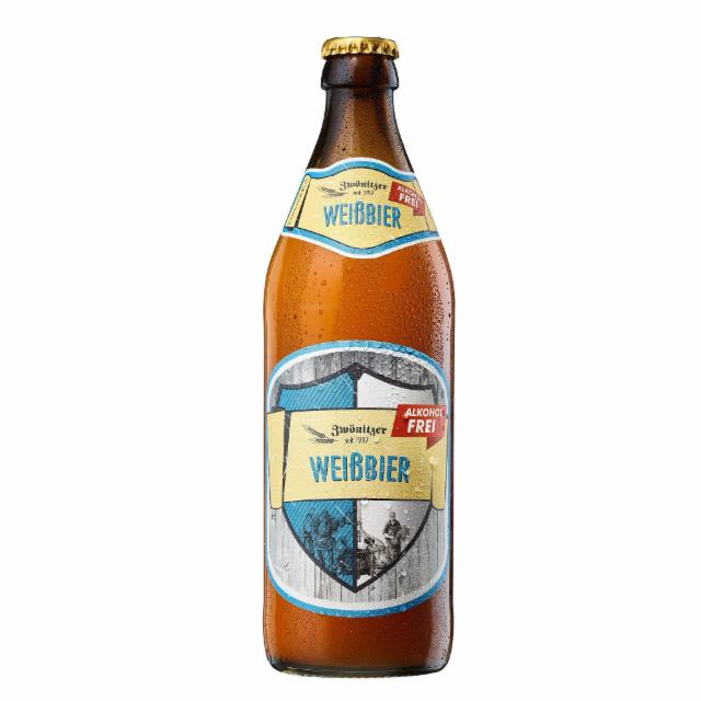 Zwönitzer Weißbier Alkoholfrei 0.5%, Brauerei Zwönitz, Germany