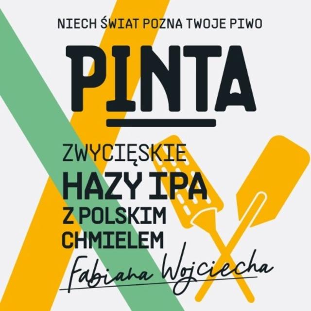 Zwycięskie Hazy IPA Z Polskim Chmielem 6.0%, Browar PINTA, Poland