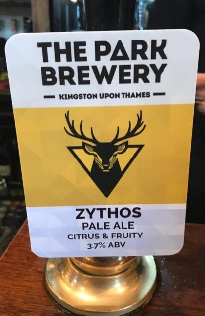Zythos 3.7%, The Park Brewery, England