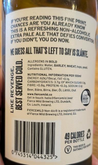 Fierce Mild Brewing Ltd.