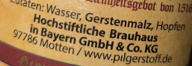 Hochstiftliches Brauhaus in Bayern GmbH und Co kg
