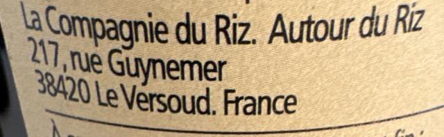 La compagnie du riz