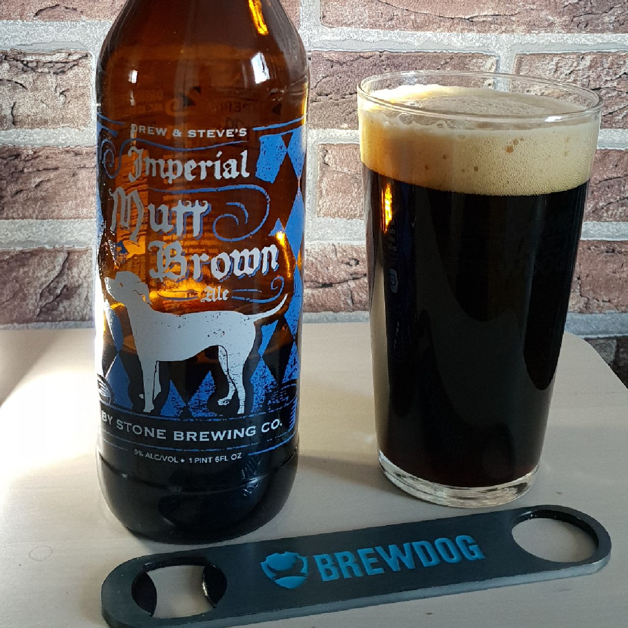 Drew & Steve's Imperial Mutt Brown Ale (Spotlight Series), United States