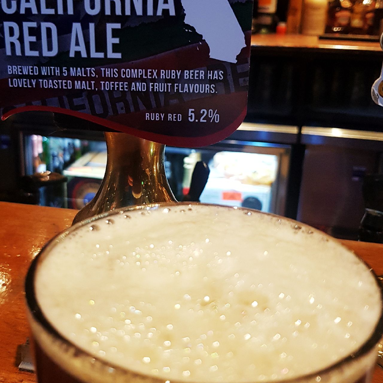 California Red Ale, England