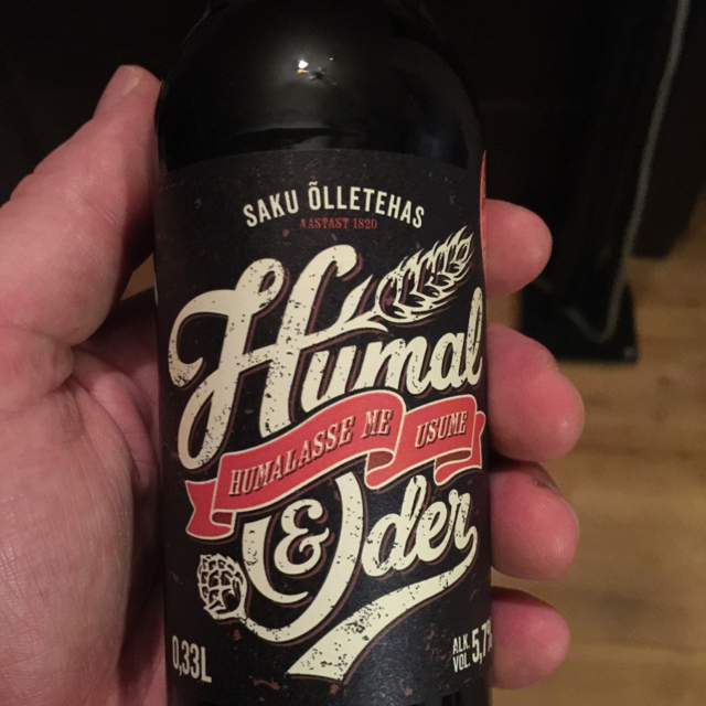 Humal & Oder Dark Lager, Estonia