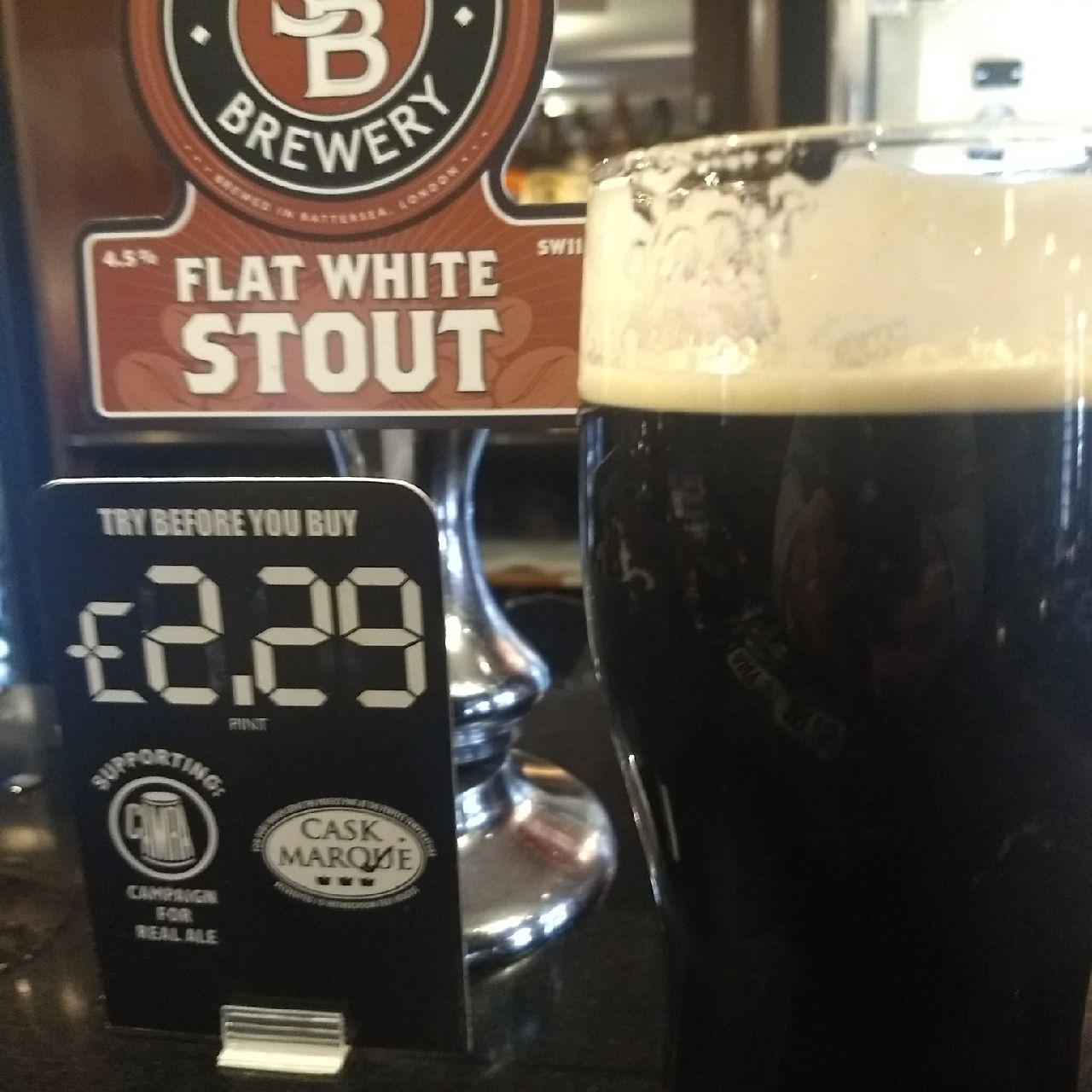 Flat White Stout, England