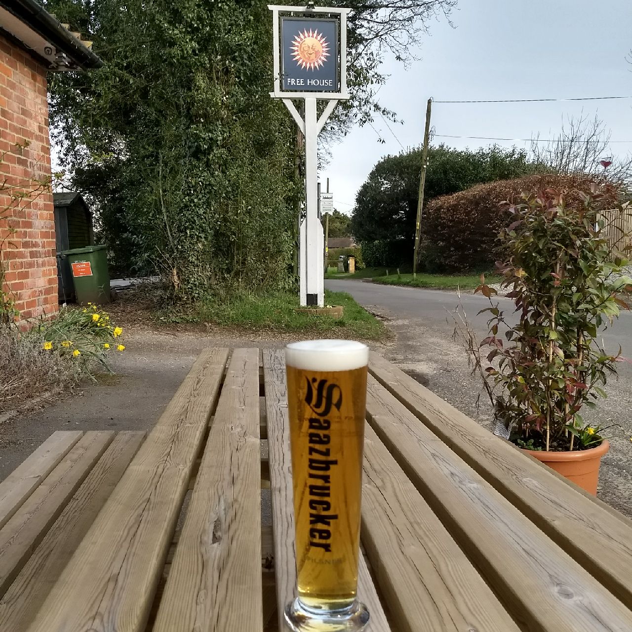Saazbrucker Pilsner, England