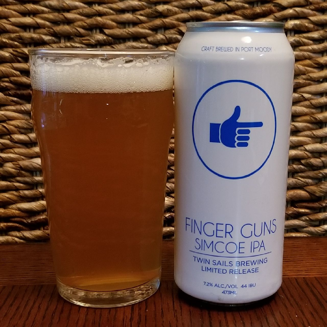 Finger Guns simcoe IPA, Canada
