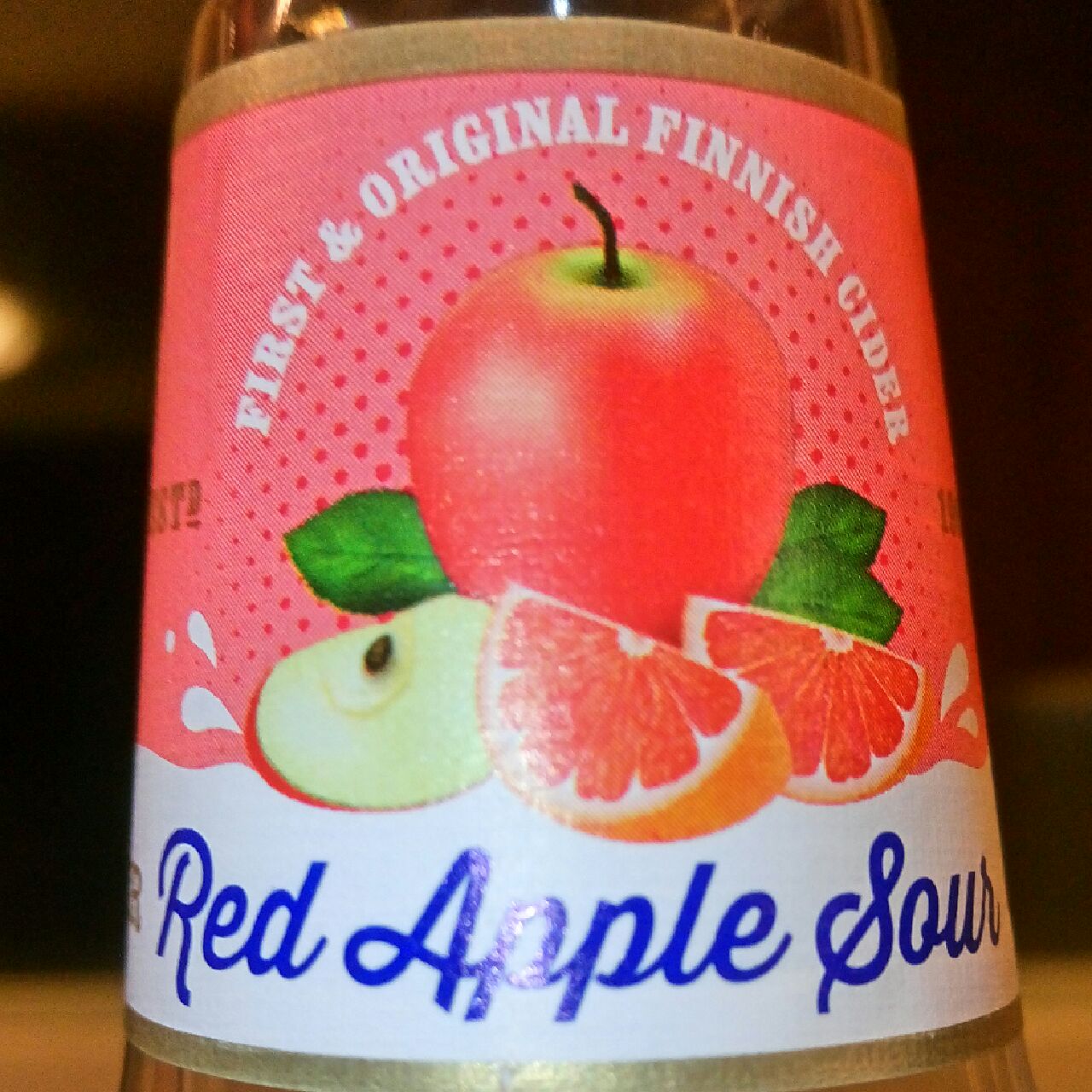 Golden Cap Red Apple Sour, Finland