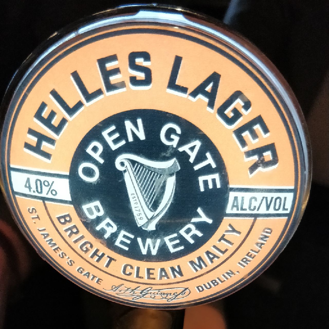 Helles Lager, Ireland