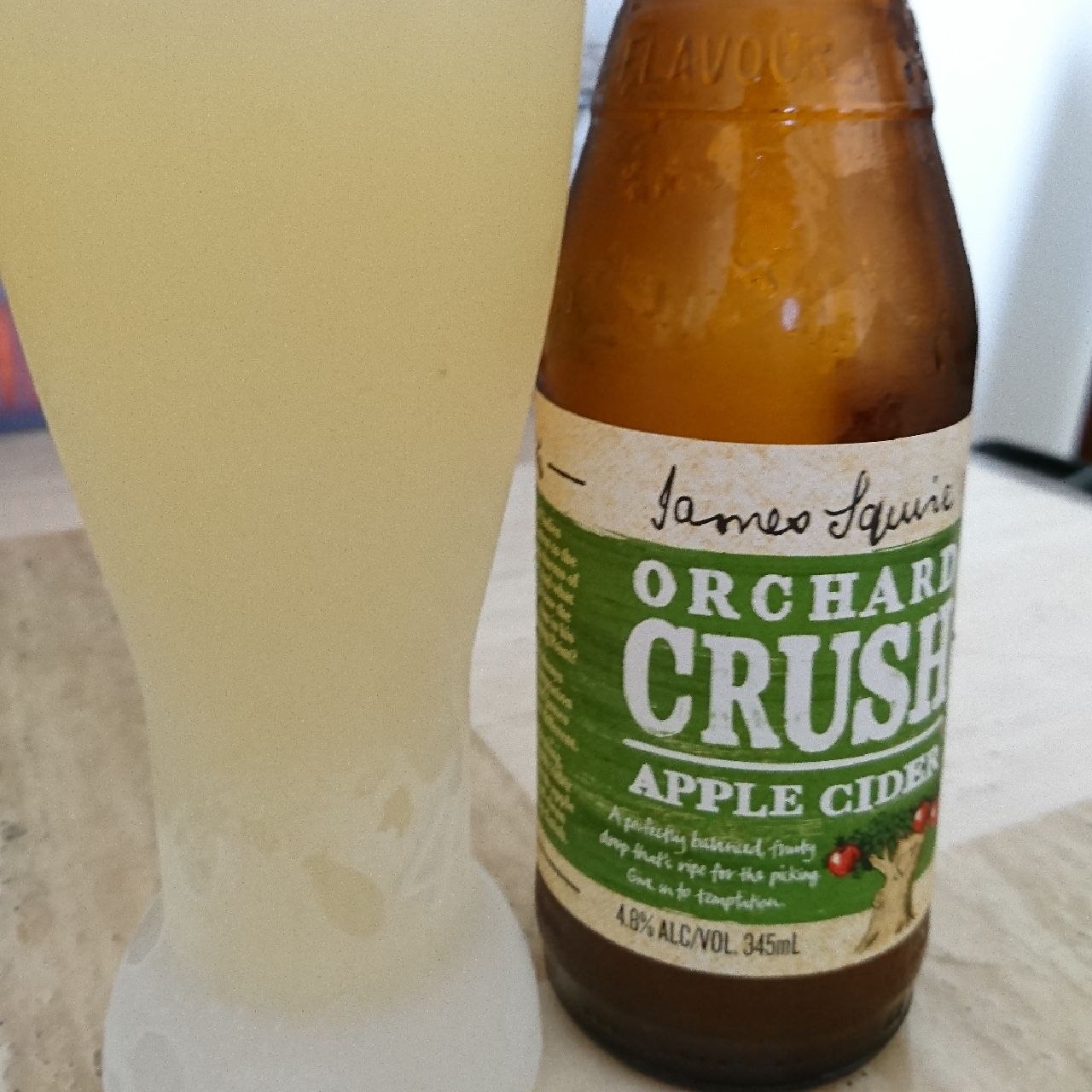 James Squire Orchard Crush Apple Cider, Australia