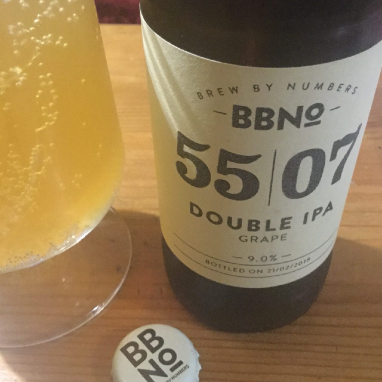 55|07 Double IPA - Grape, England