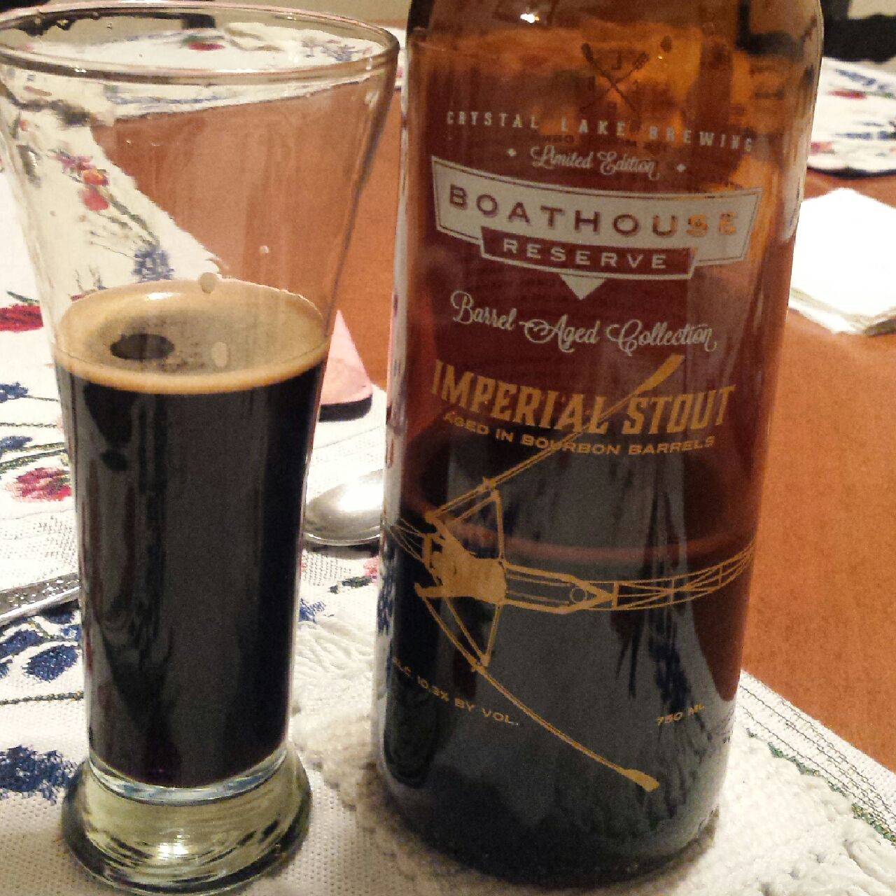 Boathouse Reserve Barrel Aged Collection Imperial Stout, United States