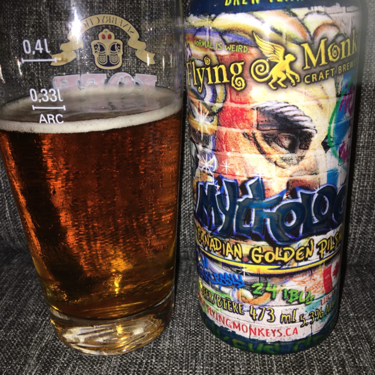 Mythology Canadian Golden Pilsner, Canada