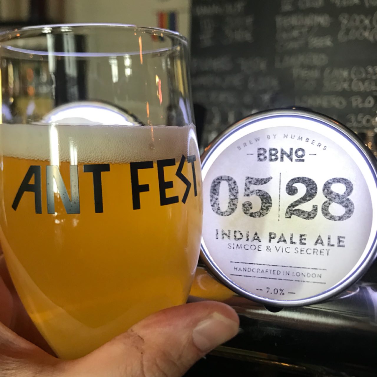 05|28 India Pale Ale - Simcoe & Vic Secret, England