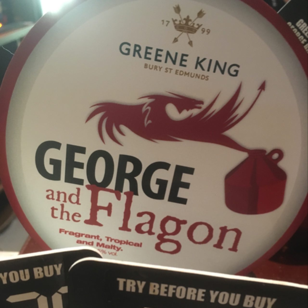 George And The Flagon, England