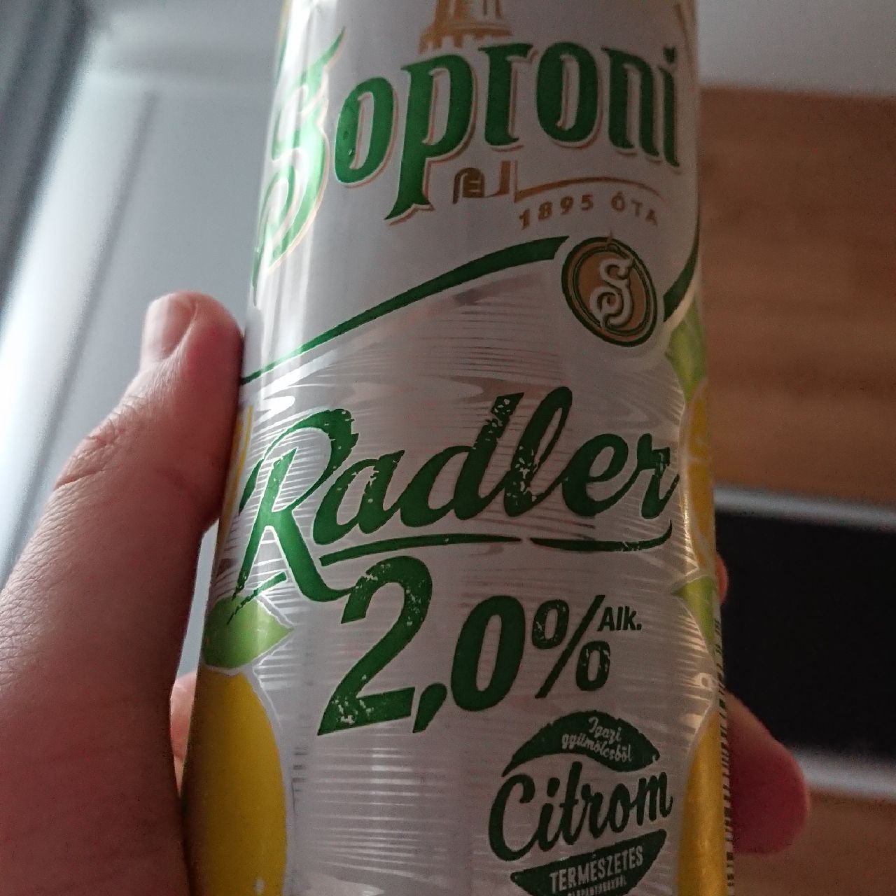 Soproni Radler 2,0% Citrom, Hungary