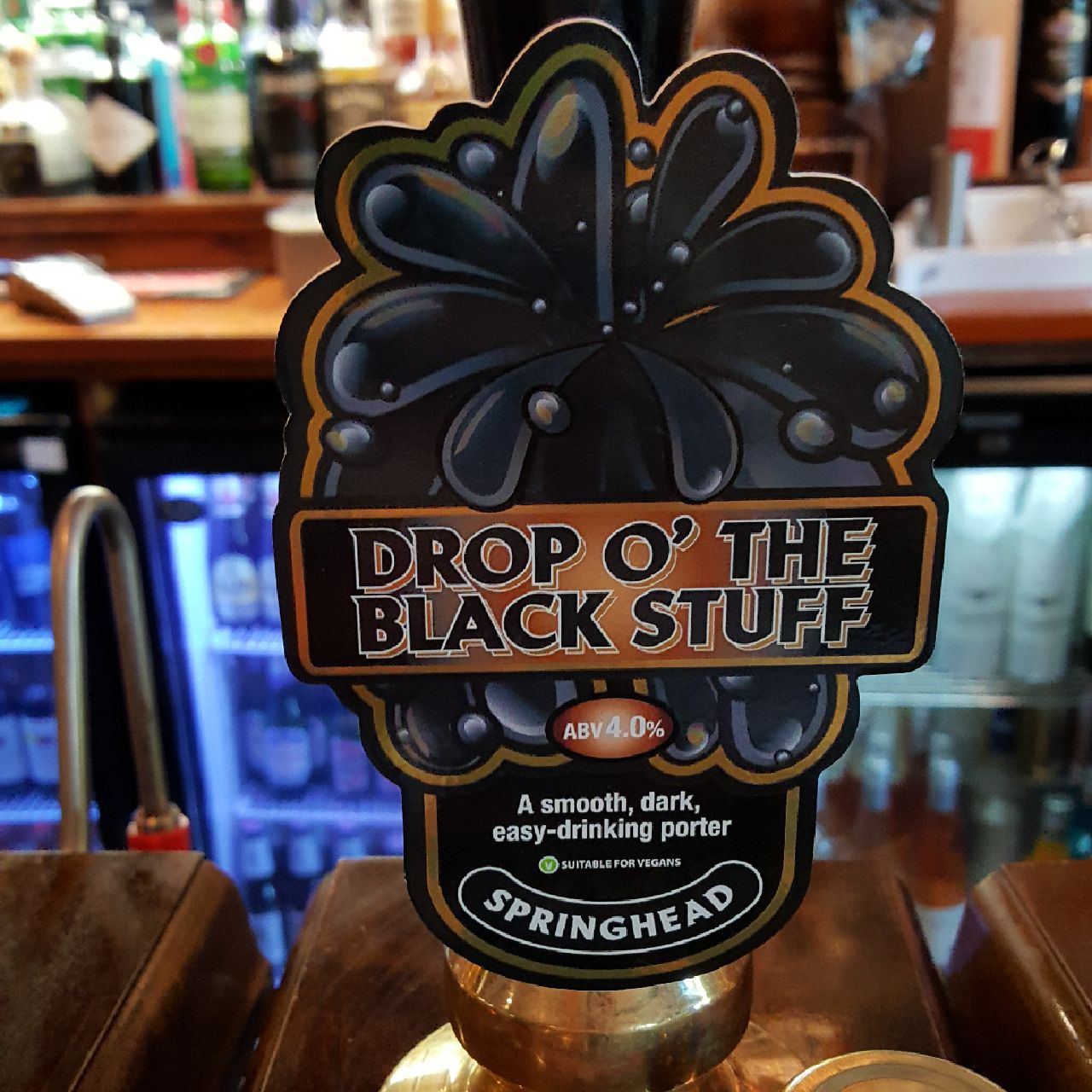 Drop O' The Black Stuff, England