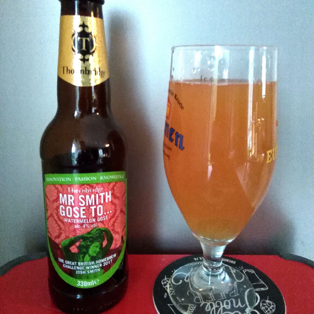 Mr Smith Gose to... Watermelon Gose, England