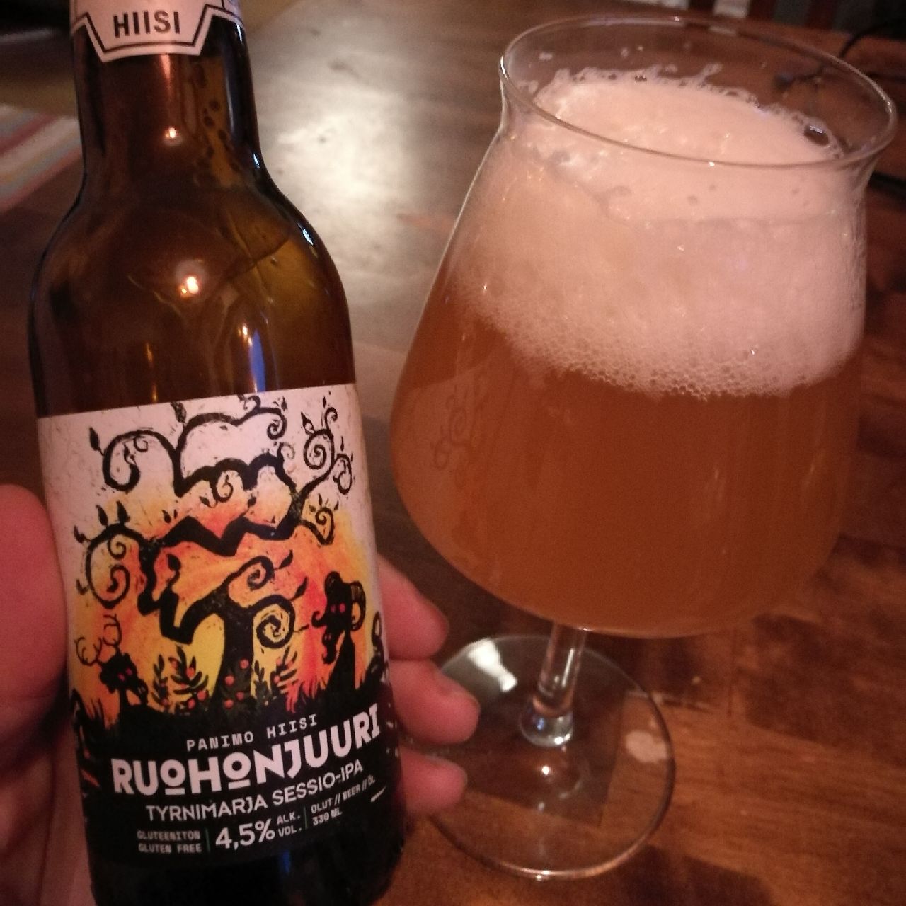 Ruohonjuuri Tyrnimarja Sessio-IPA, Finland