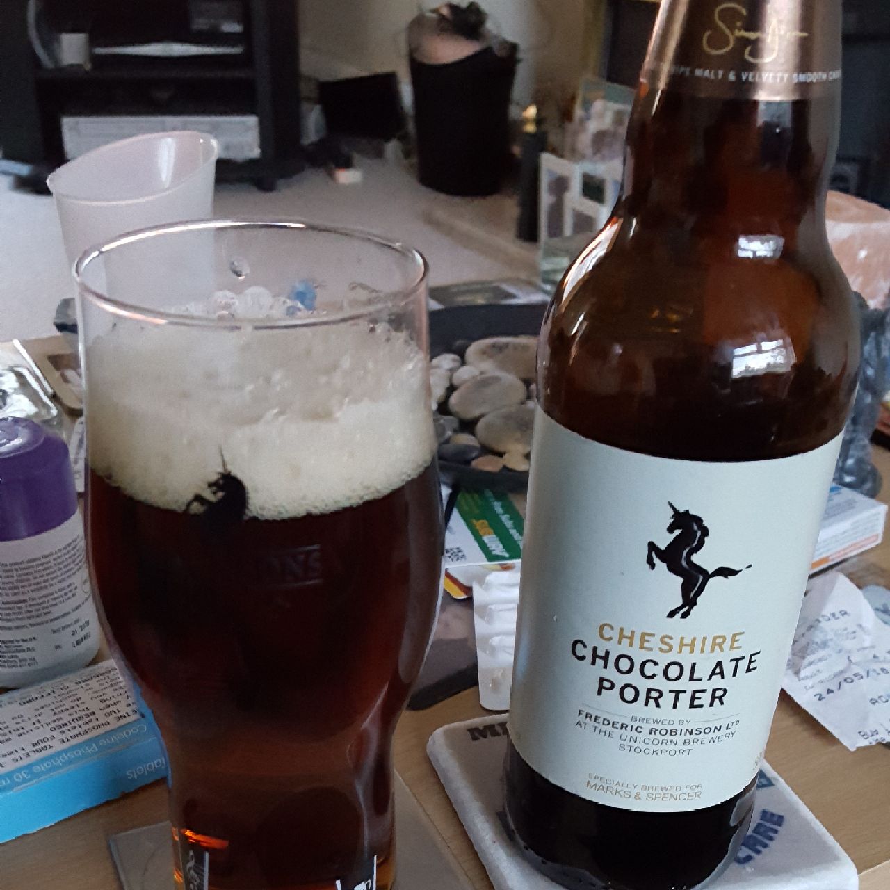 Cheshire Chocolate Porter, The Unicorn Brewery