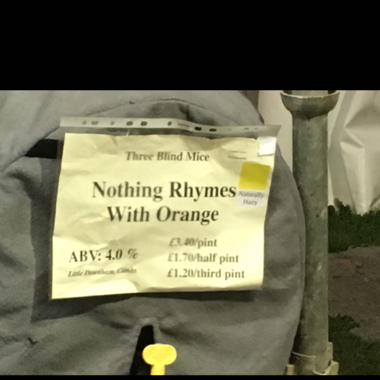 Nothing Rhymes With Orange, England