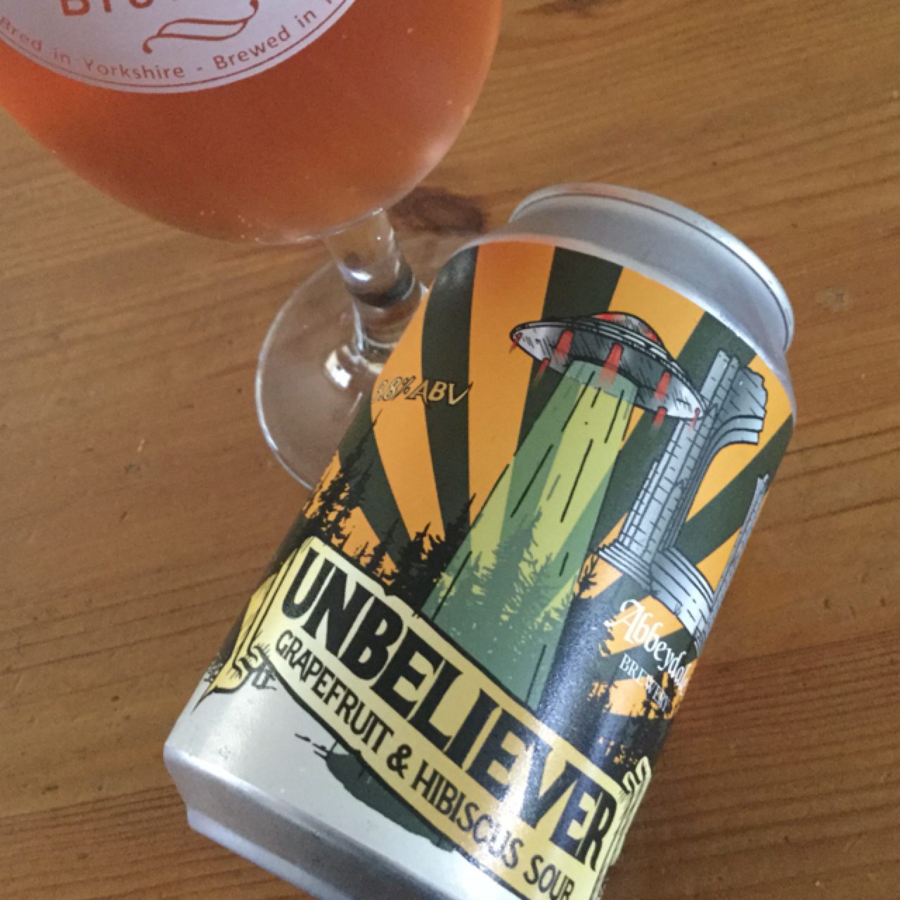 Unbeliever : Grapefruit & Hibiscus Sour, England