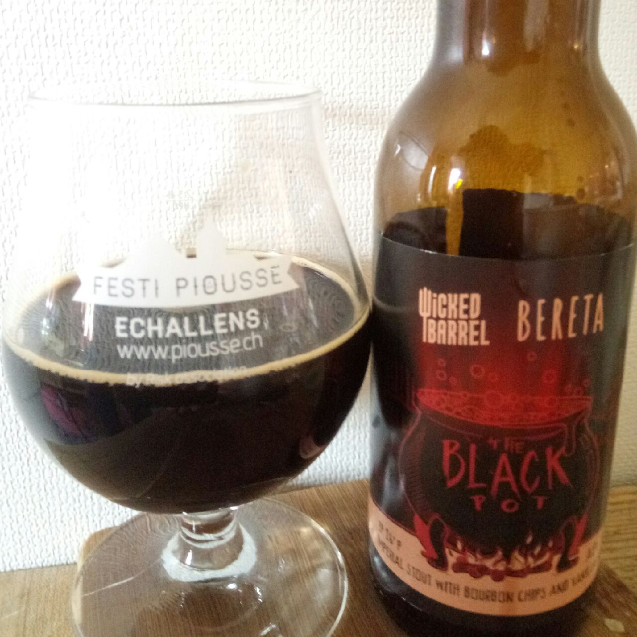 The Black Pot Imperial Stout with Bourbon Chips and Vanilla, Romania