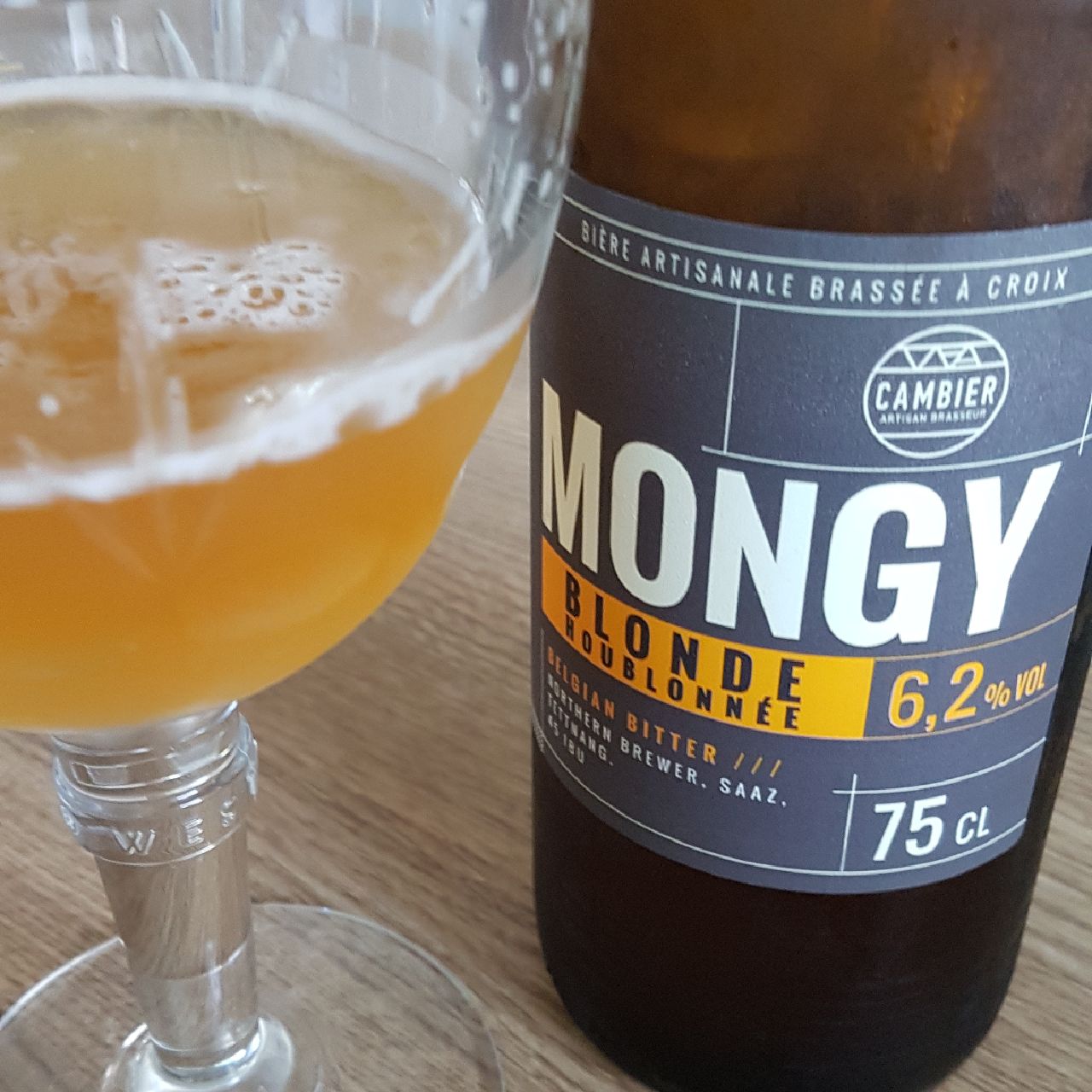 Mongy Blonde Houblonnée, France