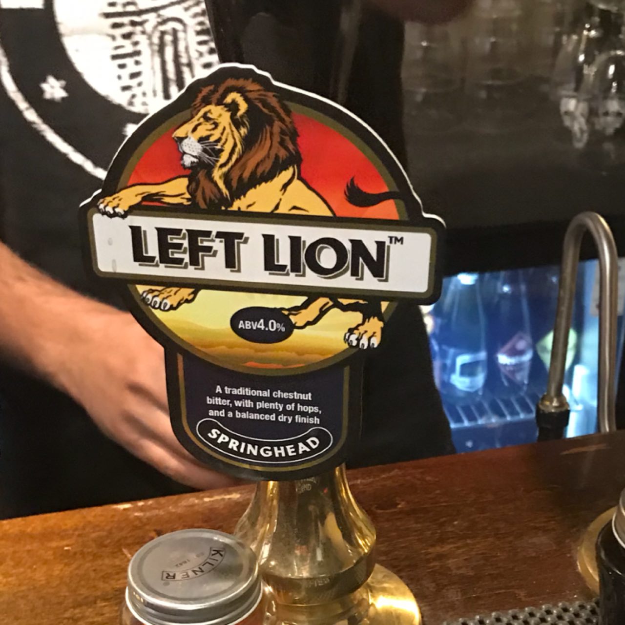 Left Lion, England