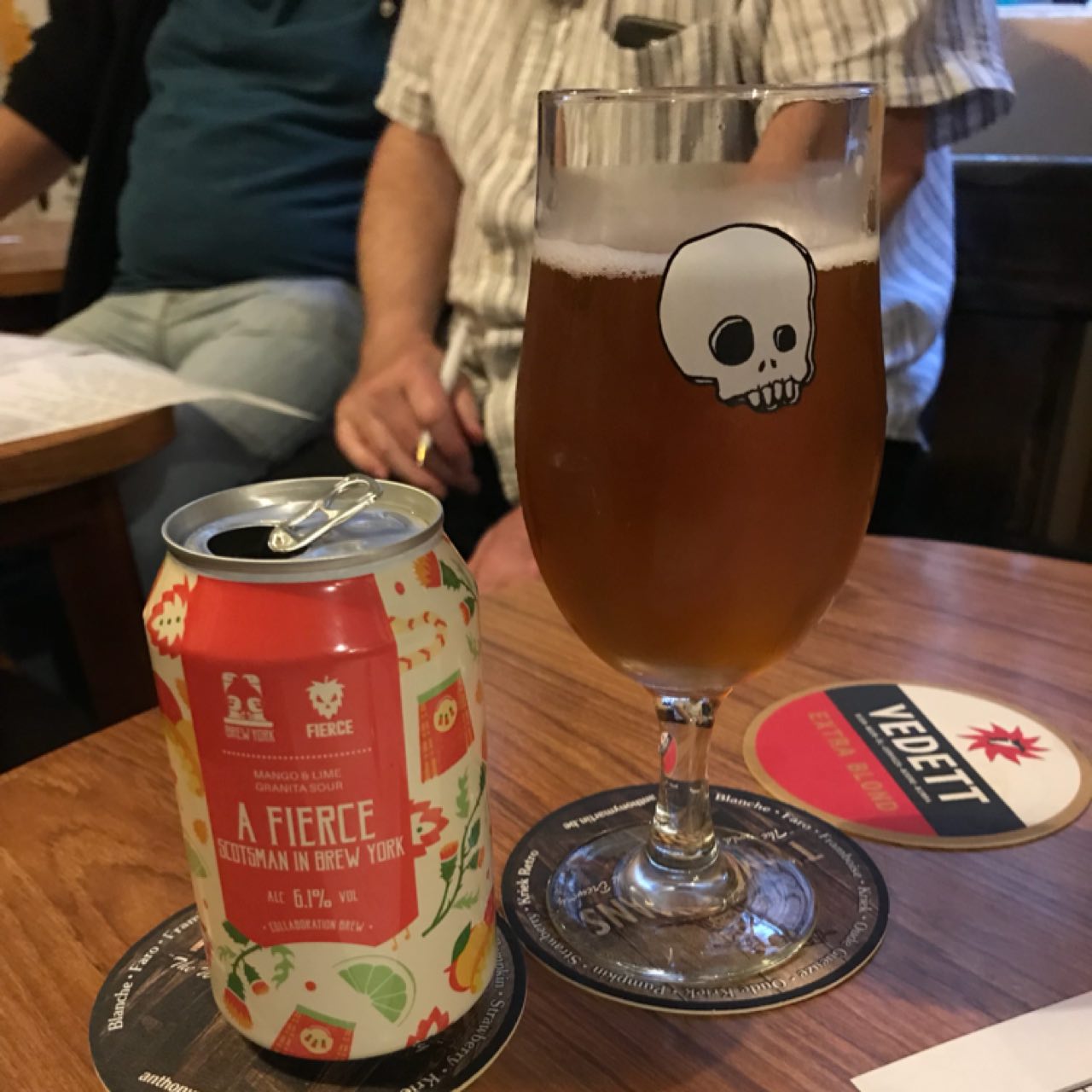 A Fierce Scotsman In Brew York, England