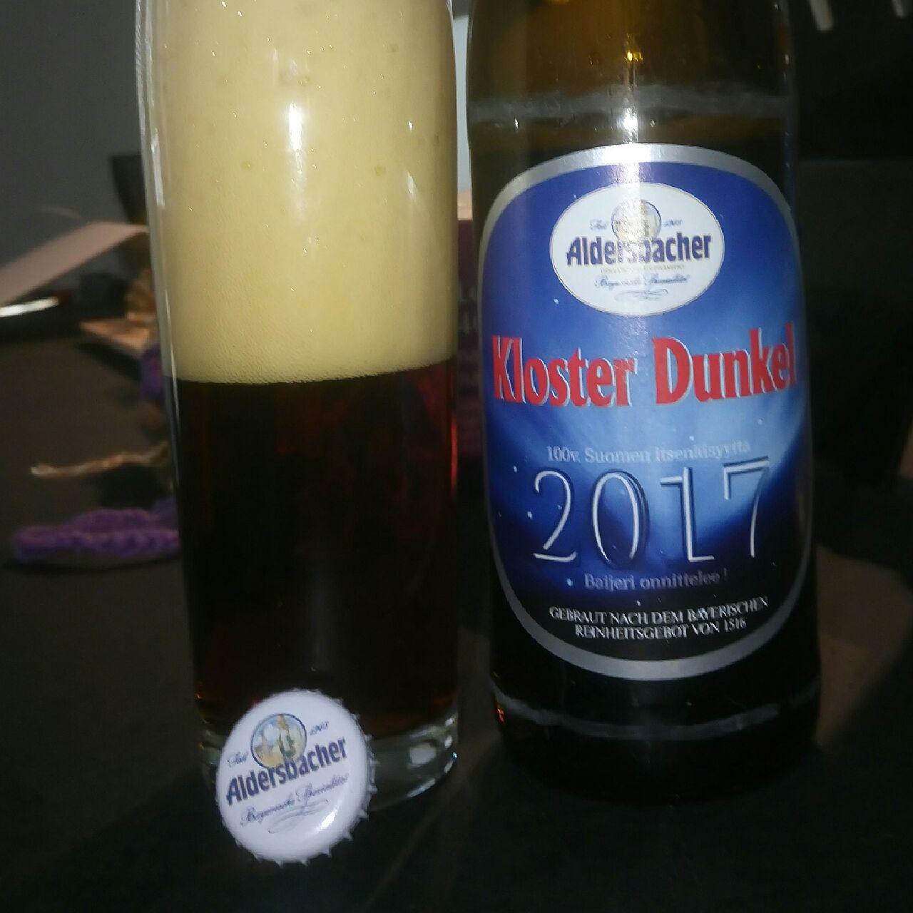 Aldersbacher Kloster Dunkel 2017, Germany