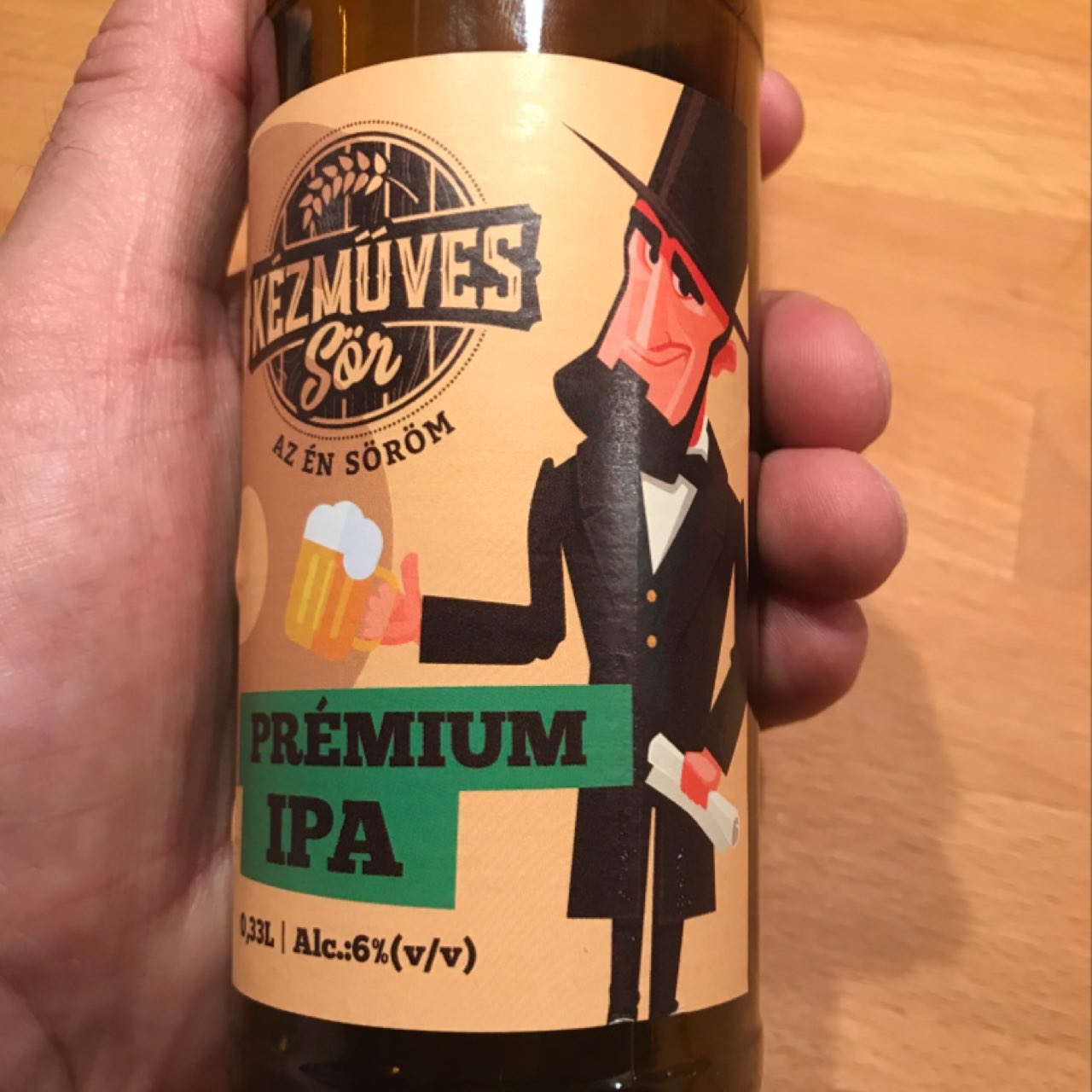 Kezmuves Premium IPA, Hungary