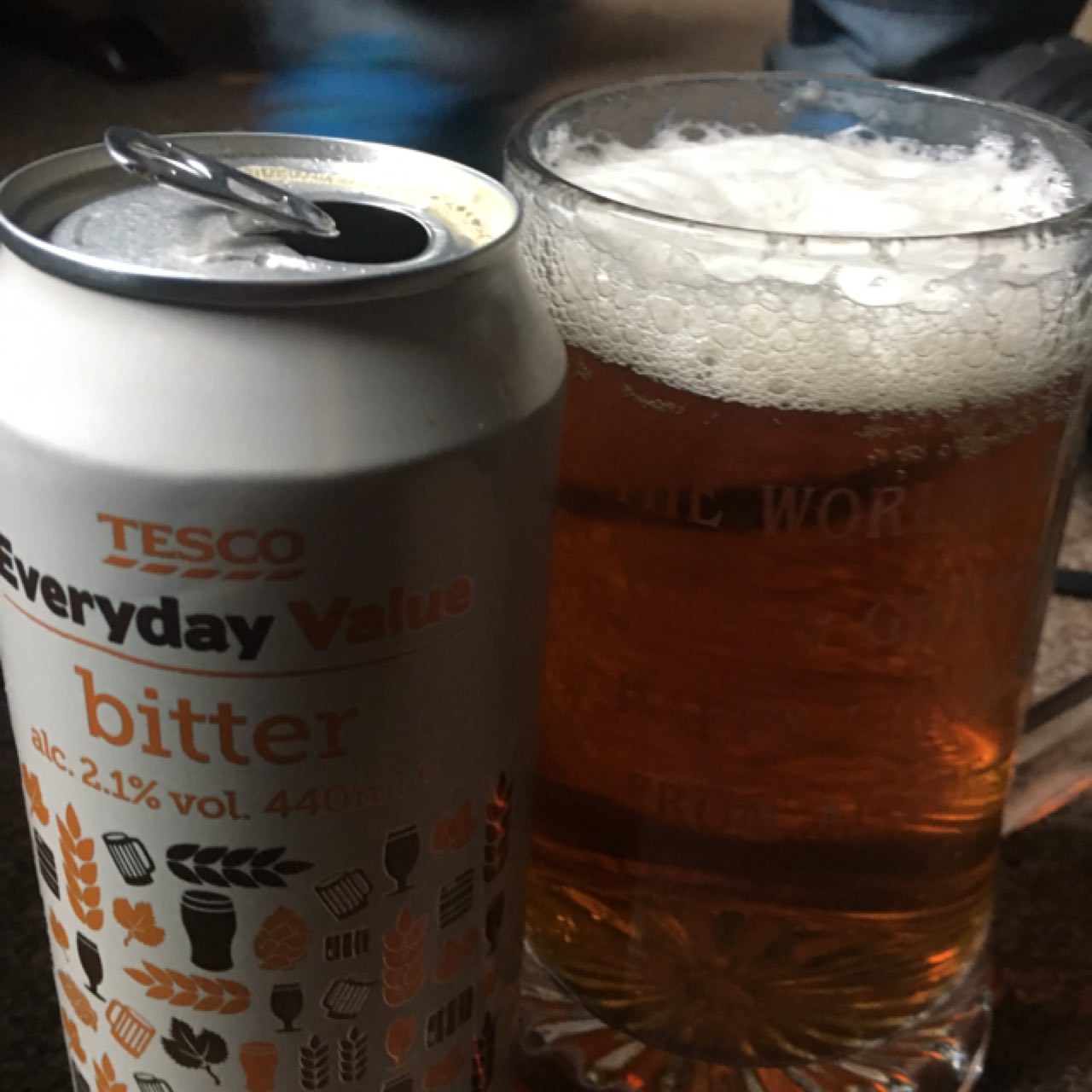 Tesco Everyday Value Bitter, England