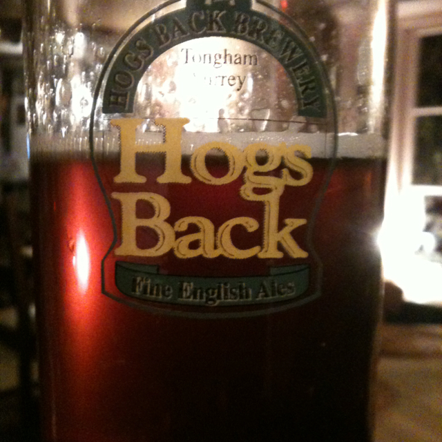 HBB (Hogs Back Bitter), England