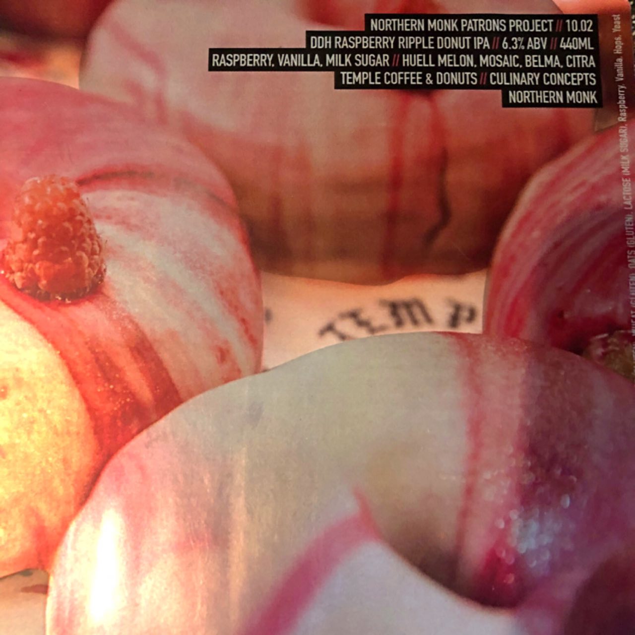 Patrons Project 10.02 Raspberry Ripple Donut IPA, England