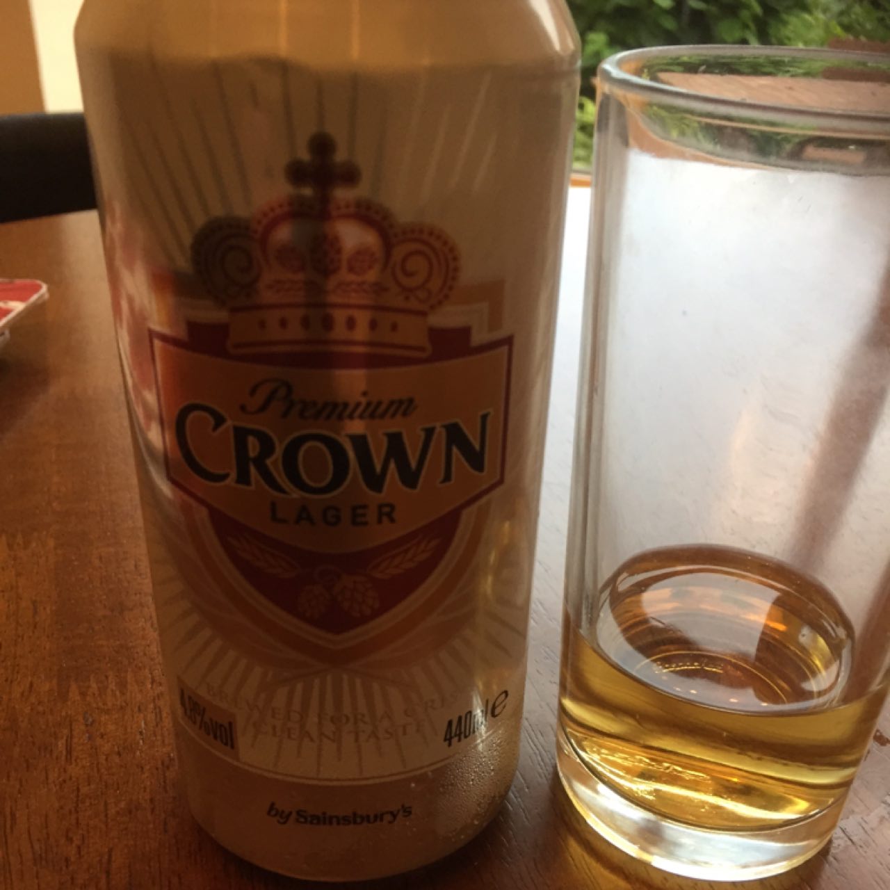 Crown Premium Lager, England