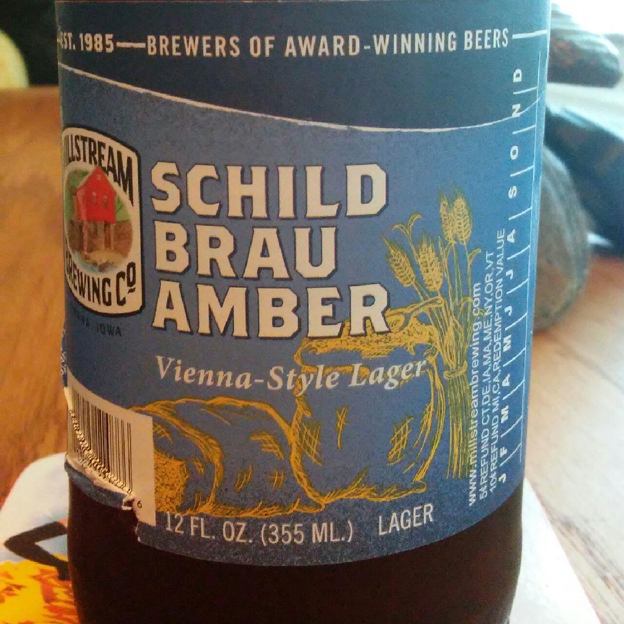 Schild Brau Amber, Canada