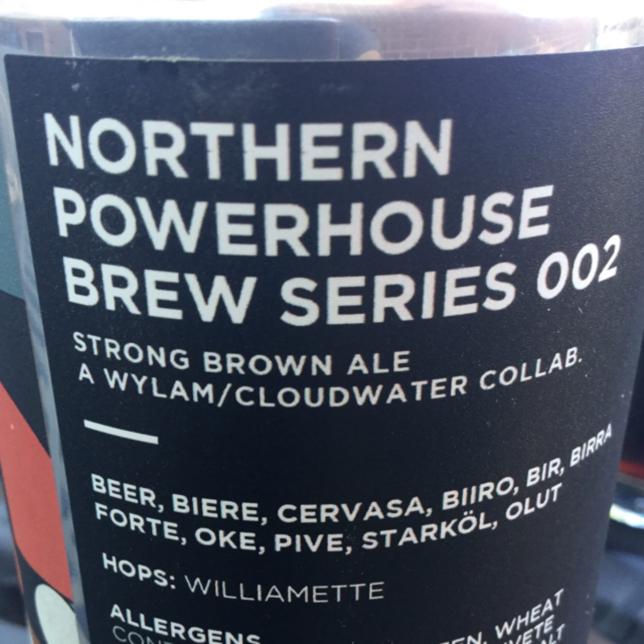 Northern Powerhouse Brew Series 002, England
