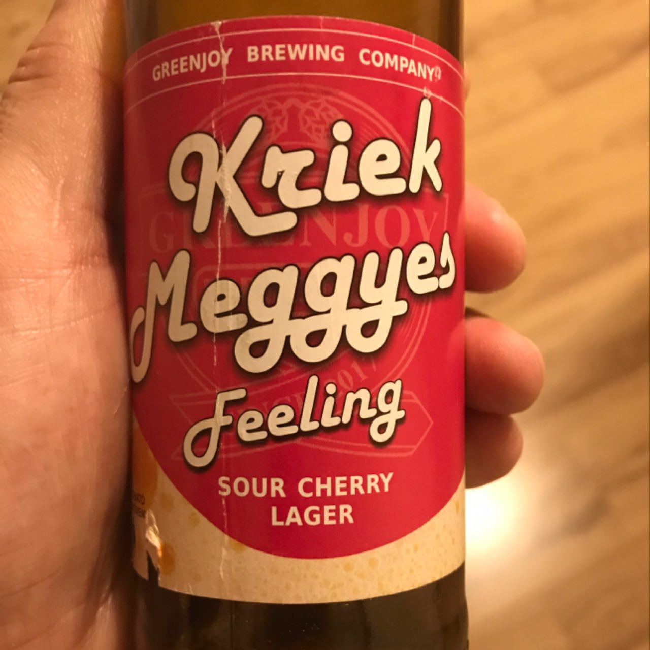 Kriek Meggyes Feeling, Green Joy brewing