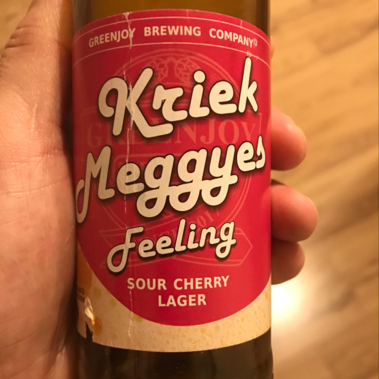 Kriek Meggyes Feeling, Green Joy brewing