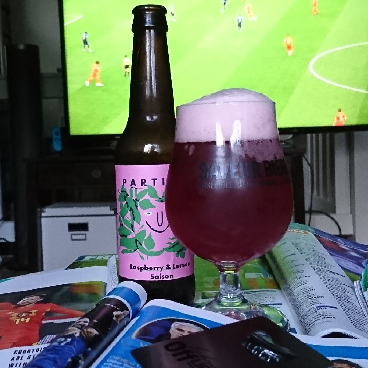 Partizan Raspberry & Lemon Saison, England