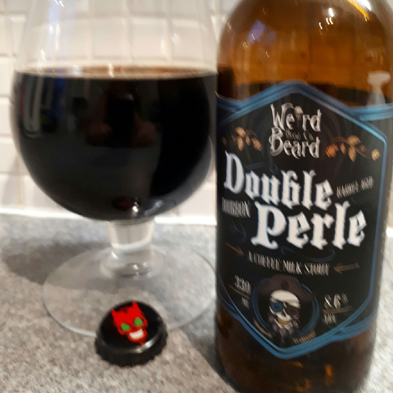 Double Perle Bourbon Barrel Aged, England