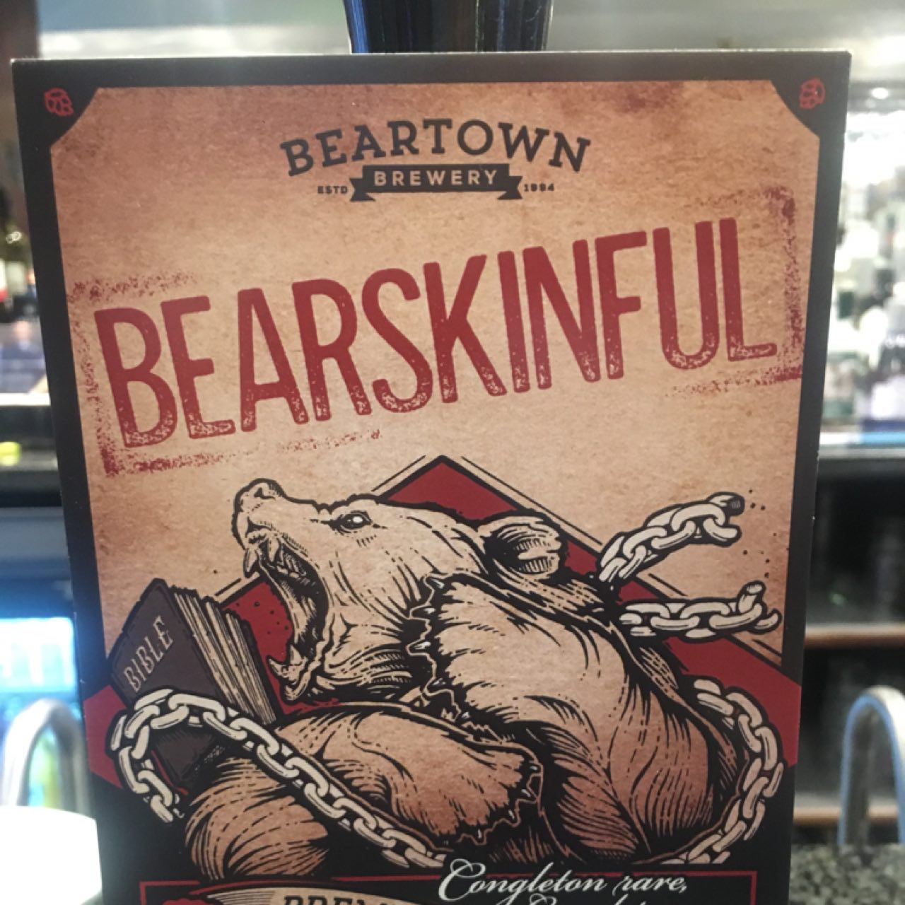 Bearskinful, England