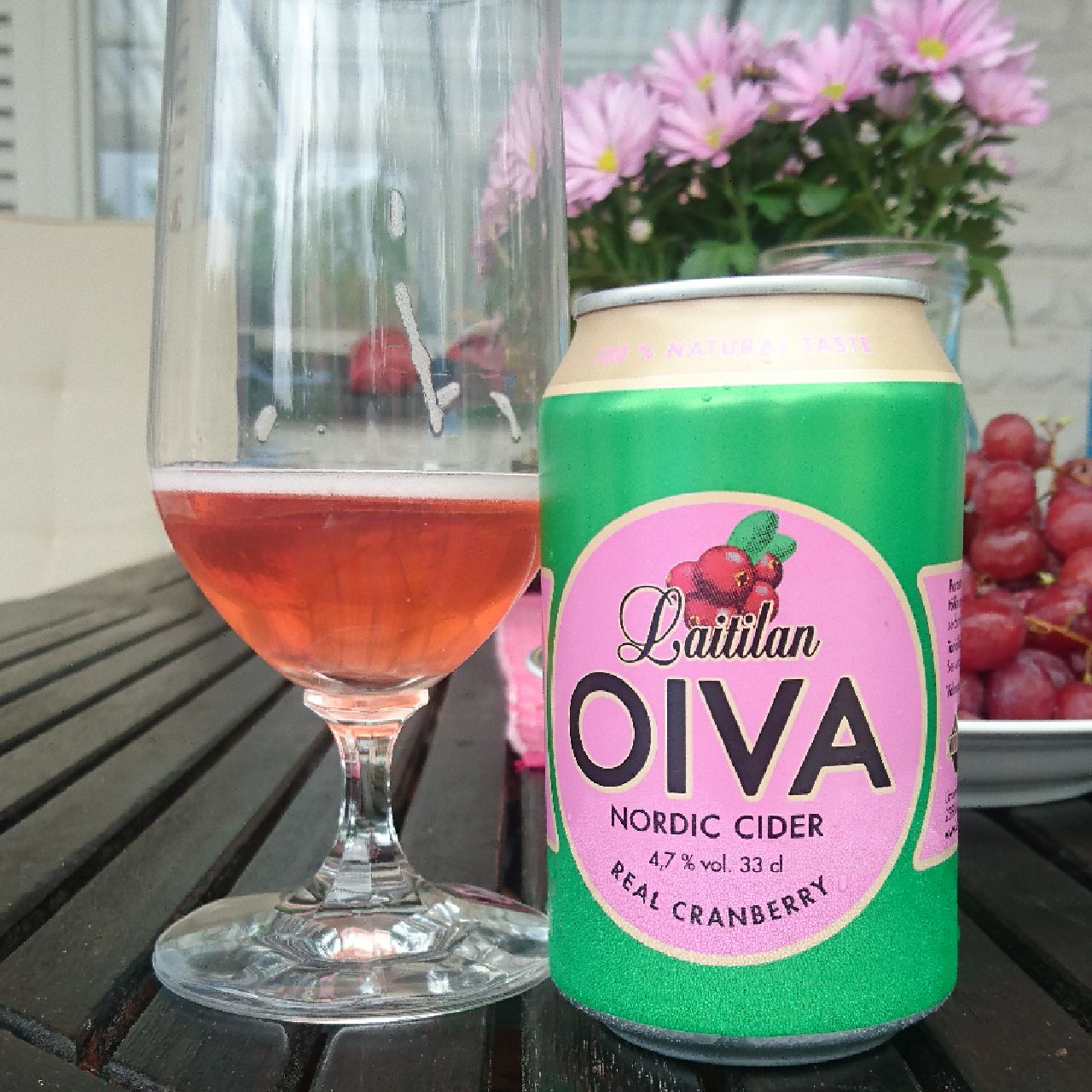 Oiva Nordic Cider Real Cranberry, Finland