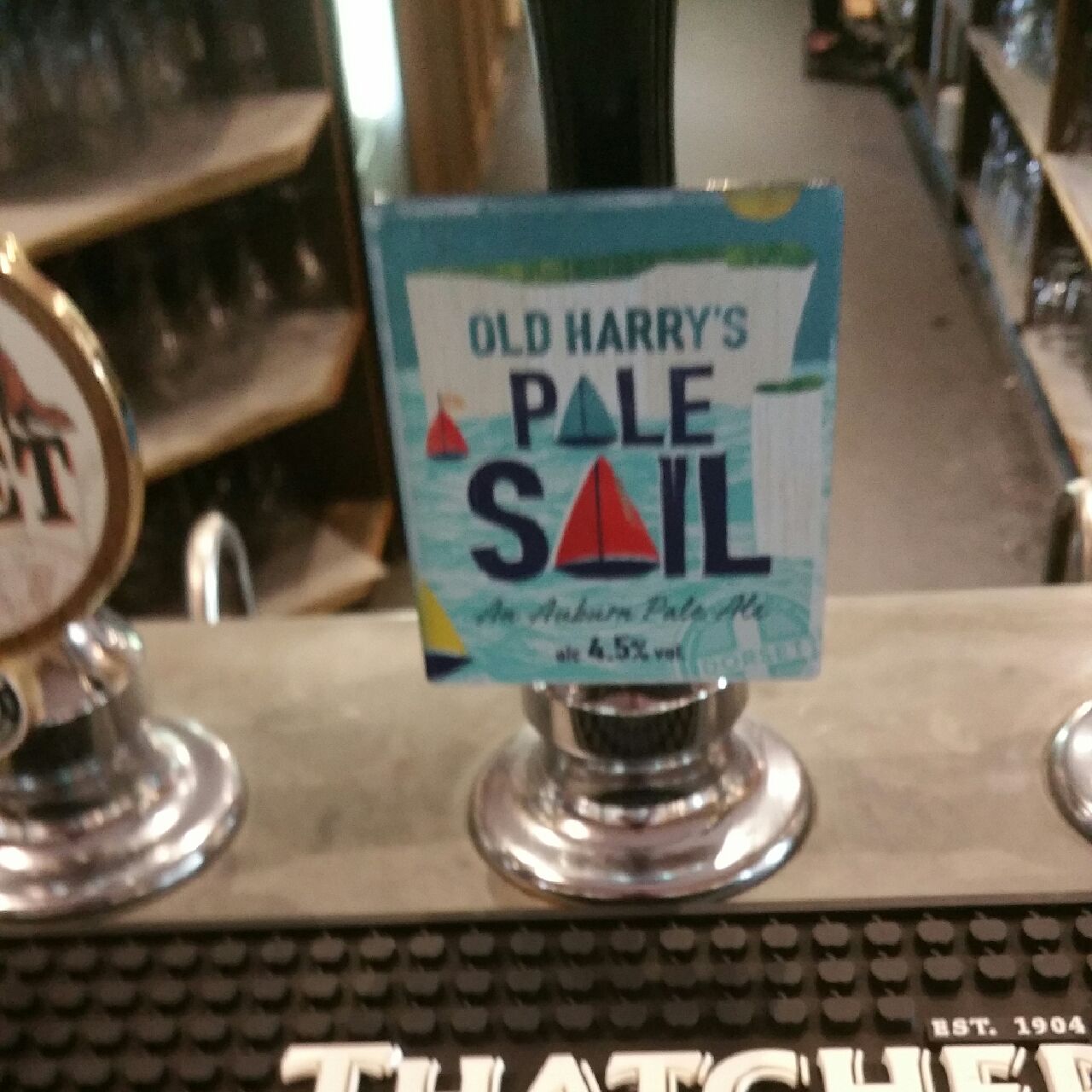 Old Harry's Pale Sail, England