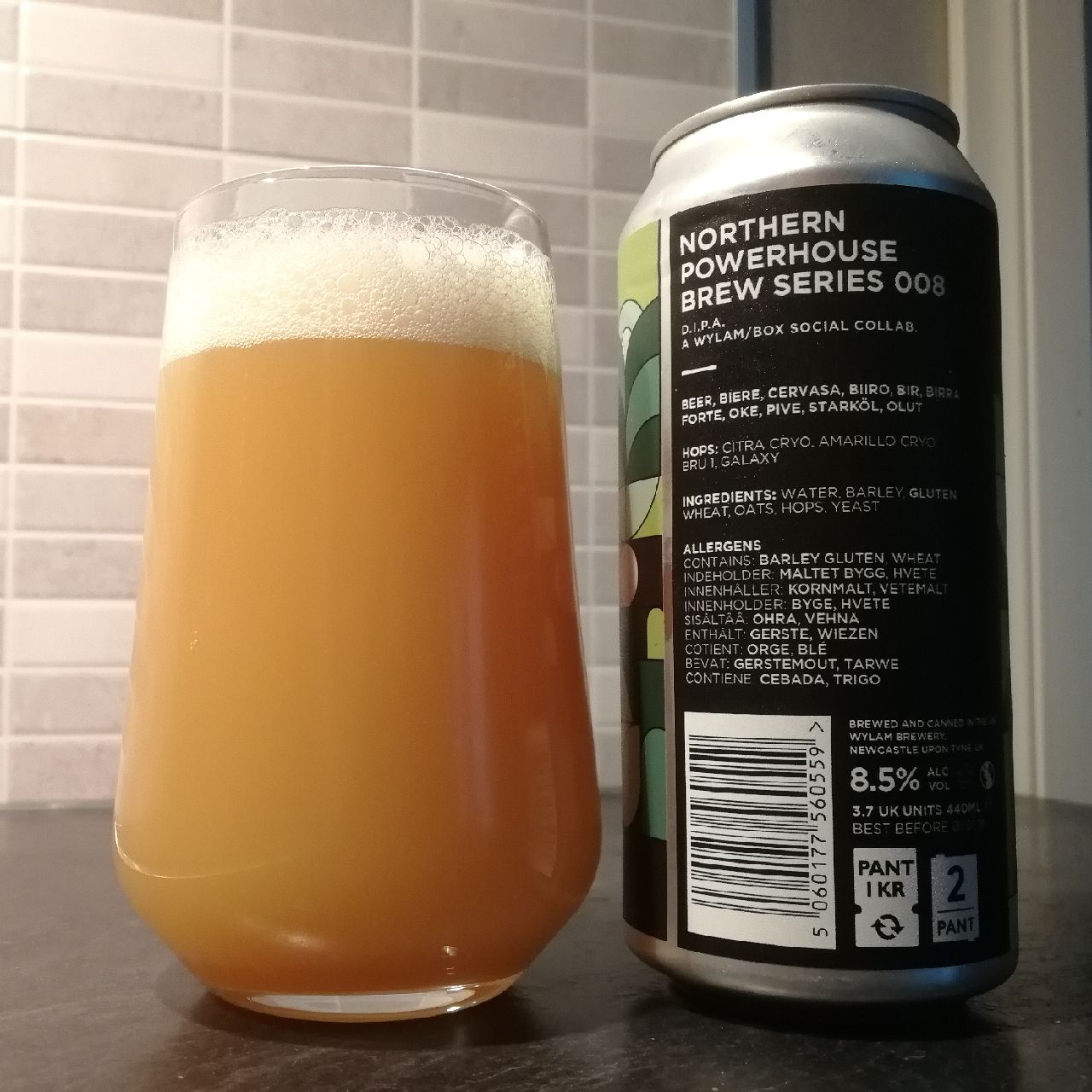 Northern Powerhouse Brew Series 008, England