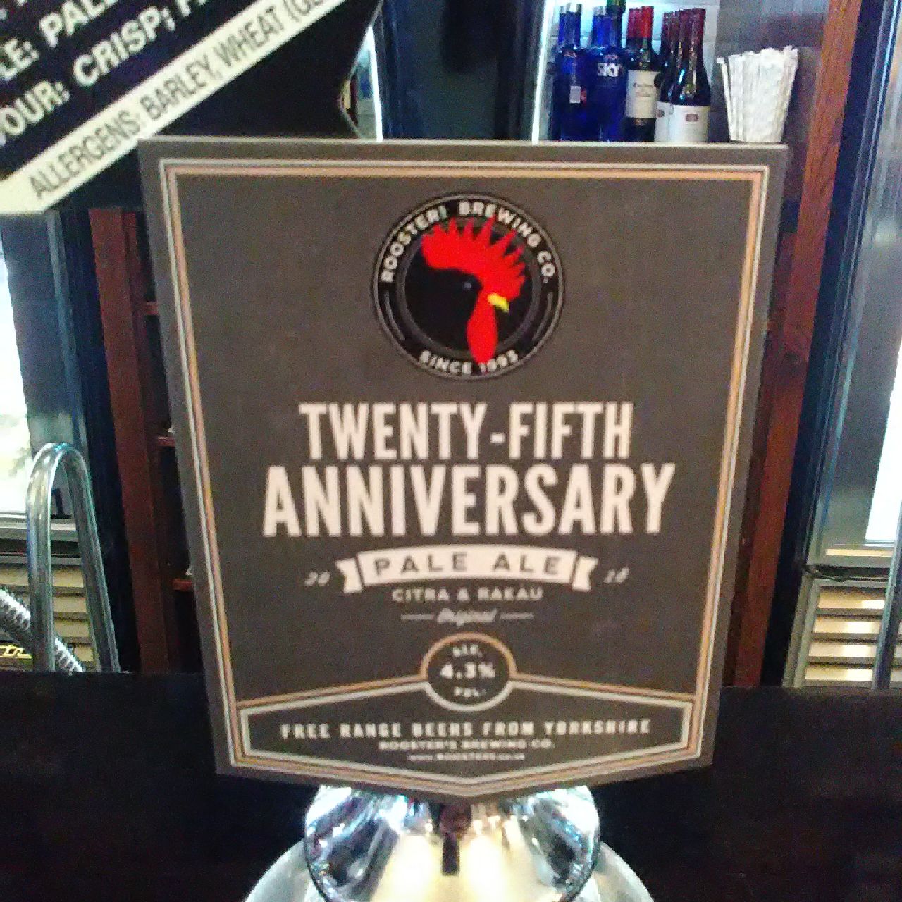 Twenty-Fifth Anniversary Pale Ale, England