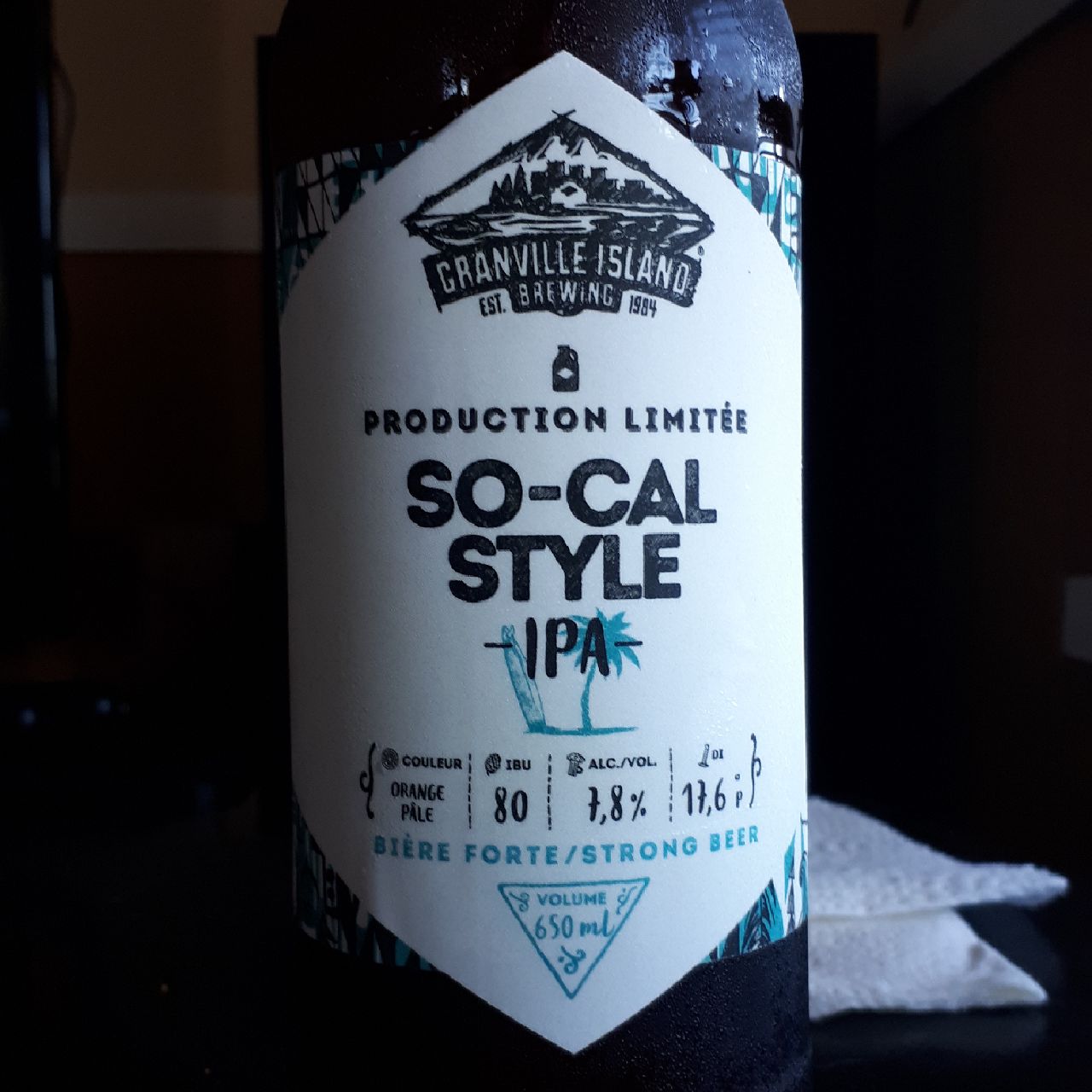 So-Cal Style IPA, Canada