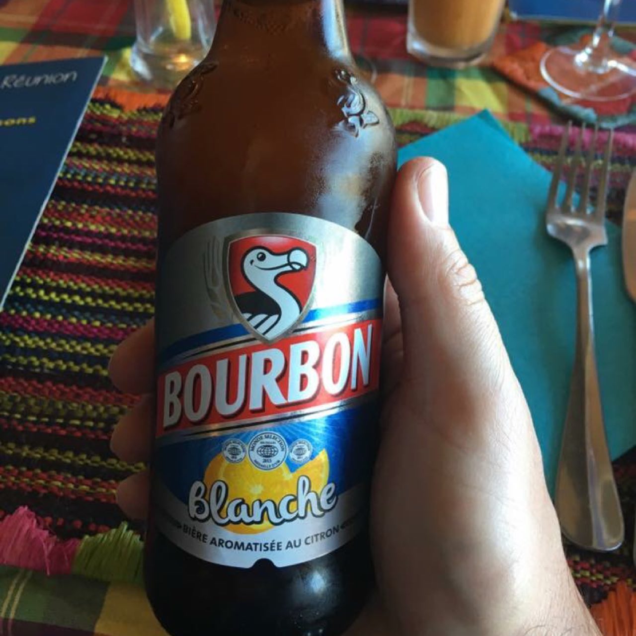 Bourbon Blanche Citron, Réunion